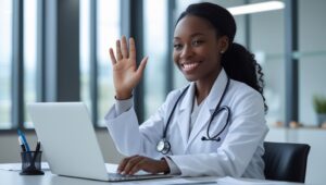 Virtual urgent care visit providing preventive health guidance.